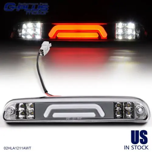 Fit For 99-16 Ford F250 F350 Super Duty Cargo LED Third 3rd Brake Light Clear Third Brake Light G-PLUS,toolupgrade