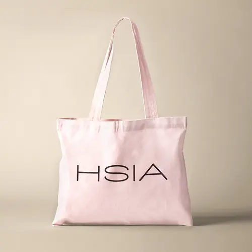 HSIA Canvas Reusable Tote Bag with Handles