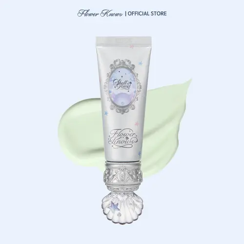Flower Knows Shell's Jewel Collection Color Correcting Primer, Moisturizer, Color Corrector, Sensitive Skin-Friendly, All Skin Types, Hydrating, Glycerin-Infused, Fragranced, Boosts Makeup Coverage, Beauty Products, #sohochic