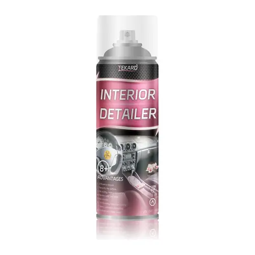 Tekard 15 Oz Interior Car Cleaner & Trim Restorer Kit - UV Protection, User-Friendly Auto Accessories Interior, Car Detailing Accessories, Leather Cleaning Kit for Leather, Plastic, Rubber