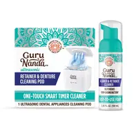 Denture Pod and Foam Cleaner Combo