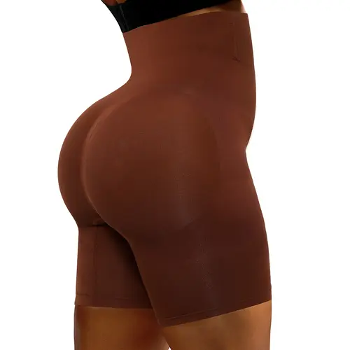 Shapellx Shapewear Sculpting Shorts for Women Seamless High Waisted Body Shaper Thigh Slimming Underwear