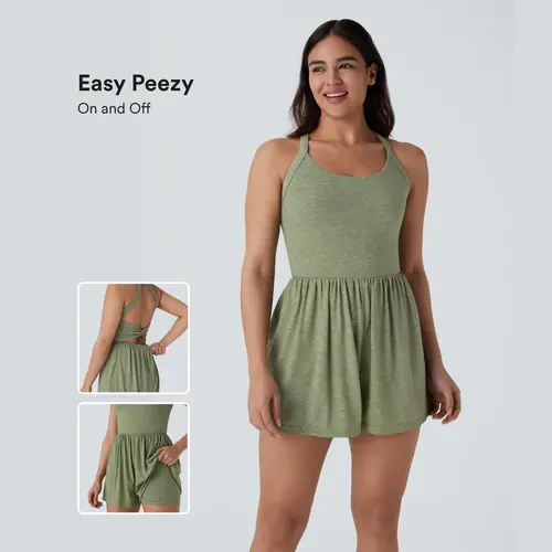 Halara Pocket 2-in-1 Romper-Easy Peezy Edition #BackToSchool