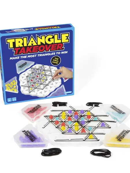 Triangle Takeover By Relatable, Exciting Brain Games For Family Gatherings, A Great Choice For Kids Board Games And Kids Party Games, Appropriate For Players Ages 8 And Up