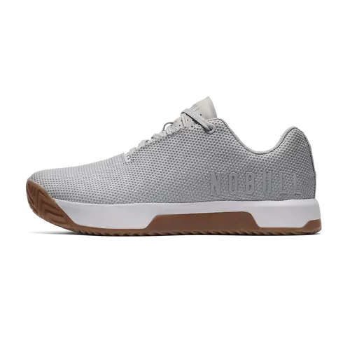 NOBULL Men's Outwork Edge (Impact) Shoe in Light Grey - OG Strength Training Shoe, Durable Gym Trainer, Lifting Sneaker