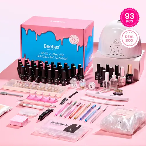 【Exclusive to TikTok】Beetles Gel Polish Deals Box Manicure Kit, Starter Kit DIY Nails Art Gift for girl Gift for woman gel x nails  salon nails at home Cutics Easter Nail Designs mothersdaygift Spring Nail Summer Nail Vacation Nail #backtoschool