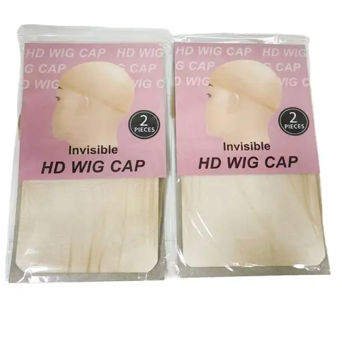 IMANIHAIR Adjustable Unisex Wig Caps (2 Pieces) - HD Skinlike Sheer Stocking Liners, Invisible Mesh Stretch Rib Design, Ultra-thin, Breathable Lace Front Wig Tools & Accessories, Adjustable Wig Cap,sohochic