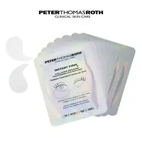 Peter Thomas Roth Instant FIRMx Collagen Infusion Tightening Eye Patches (8 Pairs), Color Changing Collagen Mask, Hydrating Gel Patches with Niacinamide & Hyaluronic Acid, Brightening, Serum