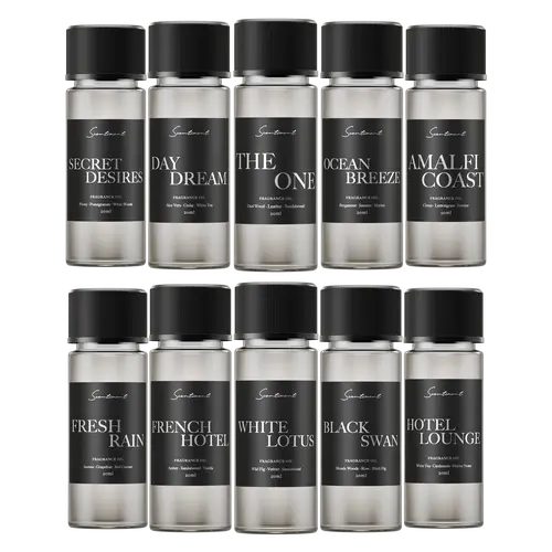 Top 10 Hotel Scents Samples - Luxury 20 mL Diffuser Oils Inspired by 5-Star Hotels