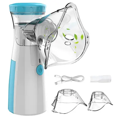 Portable Handheld Mesh Nebulizer - Electric Ultrasonic Atomizer for Adults & Kids, Efficient Handheld Mesh Nebulizer Machine for Home & Travel#backtoschool