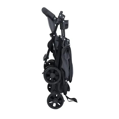 Adjustable Lightweight Multi-Purpose Baby Stroller - High Visibility, 1-Hand Fold, Multi-Position Recline, Summer Ventilation, Shock-Absorbing Wheels, Cup Holder | For Travel, Daily Use, Adjustable Stroller