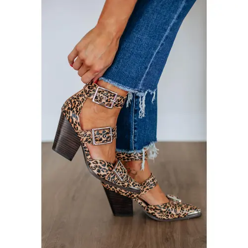 Proving My Point Heels - Leopard