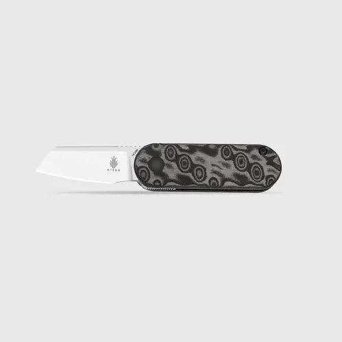 Kizer Mini Bay 14C28N Vortex Pattern Micarta Hardware Tool V2583A6