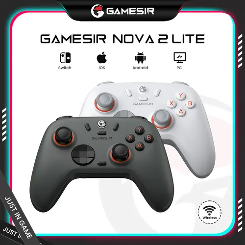 GameSir Nova 2 Lite (Not for XBOX) PC/Steam/Android/i0S/Switch Wireless Game Controller
