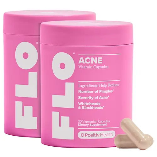 FLO - Acne Vitamin Capsules by O Positiv (2 Bottles)
