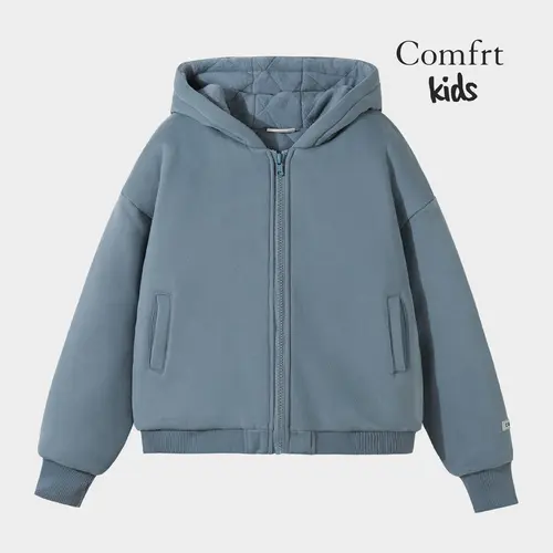 Comfrt Kids | Weighted Hoodie | Casual Cozy Sweatshirt 3lb Calming Weighted Zip Up