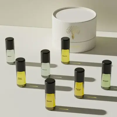 Eternal Perfume Oils Discovery Box - 7 x 3ml Alcohol-Free Long-Lasting Travel-Friendly Fragrance Scent Blend for Men and Women