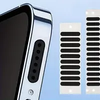 24pcs Universal Smartphone Speaker Dustproof Mesh Cover Accessory Pack, Audio Clarity Enhancing, Easy to Apply Phone Accessory, Ideal Gift for Any Occasion (Battery-Free)