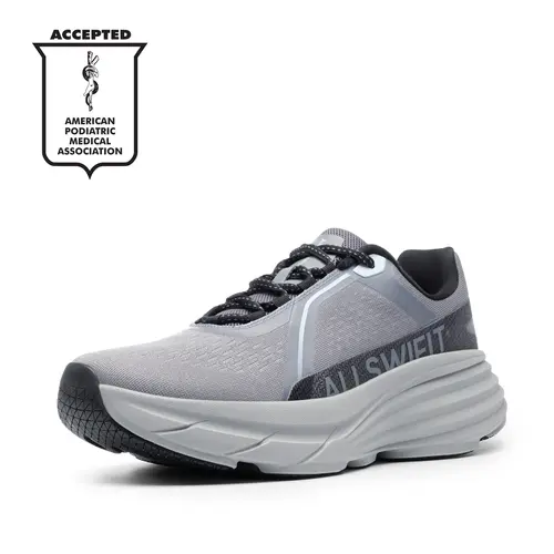 ALLSWIFIT Men's Running Shoes - Contoured Arch Support, EVA Midsole, Max Support & Stability, Lightweight Breathable Non-Slip Cushioned Sneakers for Running, Walking, Gym Workouts, Max Support And Stability,shoes for back to school,back to school shoes,so