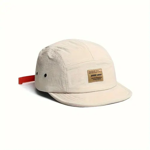 Men's Vintage Japanese Streetwear Snapback Cap, Retro Hip-Hop Duckbill Hat, Breathable Quick-Dry Polyester, Lightweight Non-Stretch Baseball Cap, Urban Fashion Accessories, Men's Accessories, Gifts for Him, Unique Gifts,sohochic
