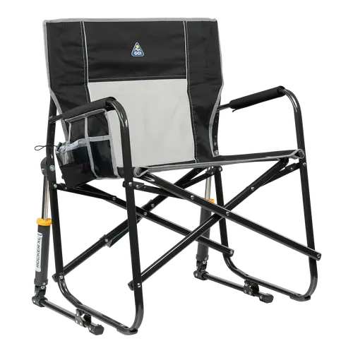 GCI Outdoor Freestyle Rocker XL™ - Extra Room for Relaxation with Spring-Action Rocking Technology™ & Wider Seat - 400 lbs Weight Capacity