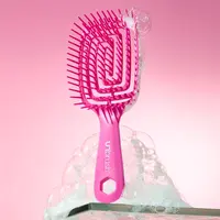 UNbrush Flex Hair Brush Flexible Shower Brush