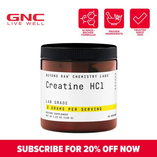 Beyond Raw Chemistry Labs Creatine HCL