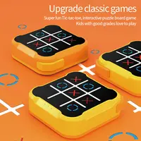 3-in-1 Handheld Digital Tic Tac Toe Game Device, Electronic Bolt Game with Silent Mode, Portable Educational Family Fun Toy Gift—Boosts Logic, Patience & Focus, Tic-Tac-Toe Puzzle Sparks Logic for Kids, Family Fun Game,sohochic