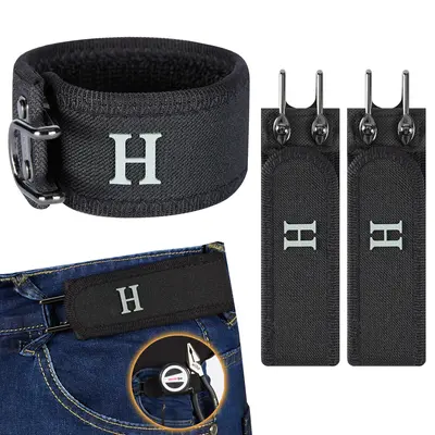 HAILTH Pro Elastic No Buckle Invisible Belt for Men and Women(2 Pack) - Multiple Color & Fit Options, Patented Buckle-Free Design,  Gift Box Included - for Summer Vibes, Outdoor Fun,summerwins tiktokshopbacktoschool,sohochic