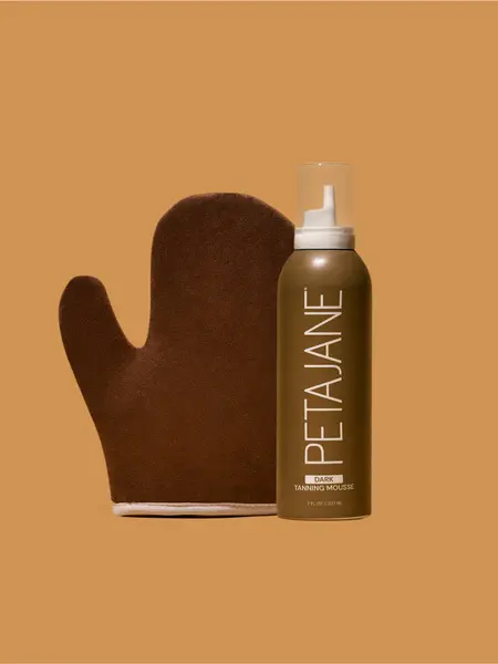 The Starter Bundle - Dark Peta Jane Beauty Self-Tanning Mousse & Self-Tanning Mitt for All Skin Types