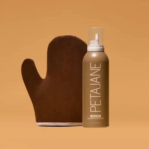 The Starter Bundle - Medium Shade Peta Jane Beauty Self-Tanning mousse & Self-Tanning Mitt for All Skin Types