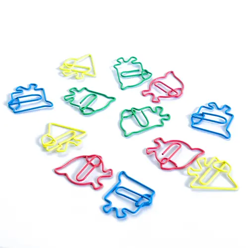 Cute Bird Shapes Bright Decorative Paper Clips - Colorful Candy Colors, Desk Accessories, Fun Desk Supplies, Office Organizer for Clipping Photos, Letters, Stationery Lovers