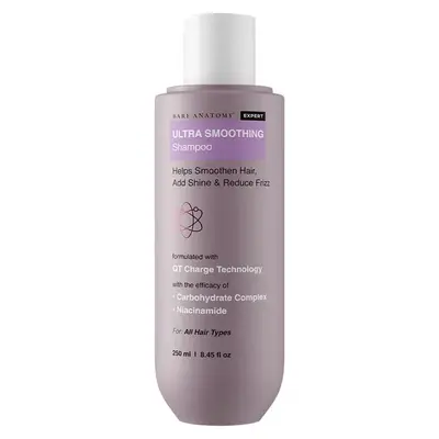 Ultra Smoothing Shampoo – Frizz Control & Hydration | Paraben & Sulphate-Free Formula for Silky, Healthy Hair | Nourishes, Repairs & Smoothens Dry, Damaged Hair