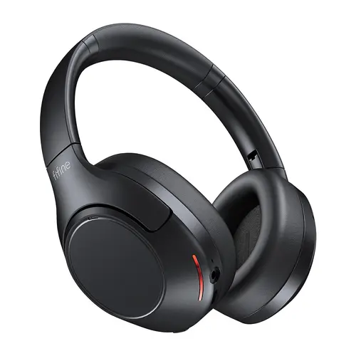 Fifine X3 Wireless Bluetooth Over-Ear Noise Cancelling High Quality Headphones - Stereo Sound Headset, Soft Earmuffs, 65H Playtime, Fast Charging, Compatible with iPhone/Android/Tablet for Music, Phone Calls