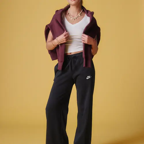 NIKE Sportswear Club Fleece Womens Wide Leg Pants
