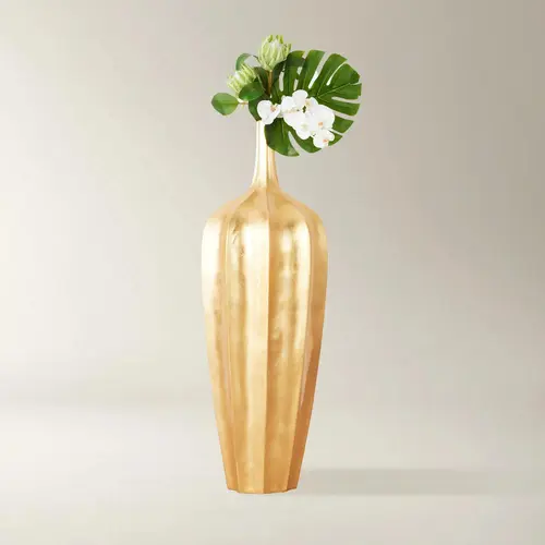 Z Gallerie Accolade Vase Home Decor Accessory Decorative Gold Floral Flowers Design Decoration Modern Plant Vase Luxurious Centerpieces Vases,summerwins