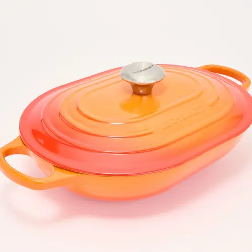 Le Creuset 3.75-qt Signature Cast-Iron Oval Casserole w/Lid