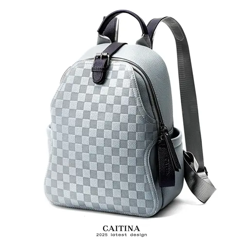 HKCLUF CN5037 Women's Anti-Theft Convertable Backpack Purse, Multifunctional Backpackbag, Casual Daypack & Carrying Backpack for Travel, Back to School,sohochic