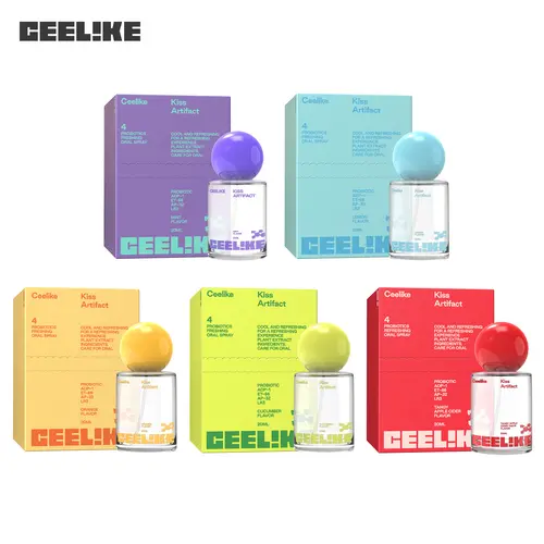 CEELIKE Oral Care Spray - 20ml Sugar-Free Portable Mouth Spray, Breathspray for Adults, 5 Flavors Available, Purse Stuffers