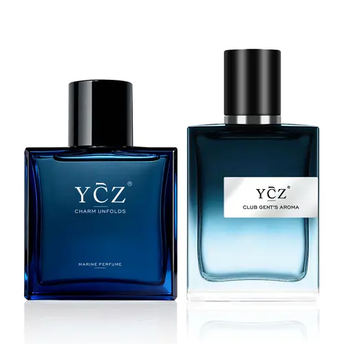 [YCZ] Magnetic Nights Fragrance Duo 2×1.7 fl oz | 2-Piece Men's Eau de Parfum Collection, Long-Lasting for Dates, Parties & Everyday Wear, From Quiet Confidence to Nightlife Energy,summer outifit,back to school,sohochic
