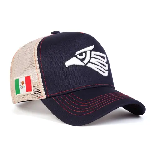 Mexican Eagle Design Baseball Cap, Graphic Trucker Hat, Adjustable Outdoor Sun Protection Hat, Casual Unisex Cap for Daily Use, for Men and Women, High Quality Hat, Graphic Hats