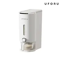 UFORU Sealed Rice Dispenser with Measuring Cups - Moisture-Proof Insect-Resistant Food Storage Container for Rice, Grains, Cereal and Pet Food - Hand Wash Measuring Cups Only