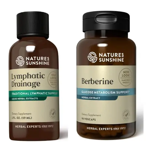 Depuff & Define Duo: Lymphatic Drainage & Berberine