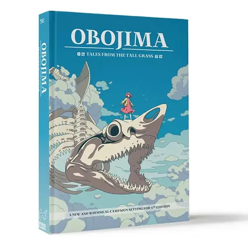1985 Games Obojima Hardcover DND Campaign Book | Manga-Inspired Adventure & Immersive Storytelling