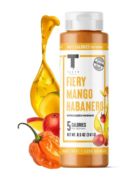 Taste Flavor Co.  Fiery Mango Habanero Sauce