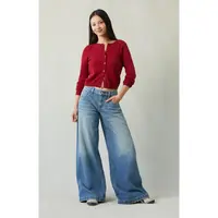Pacsun Women's Sloane Low Rise Ultra Baggy Jeans Medium Blue