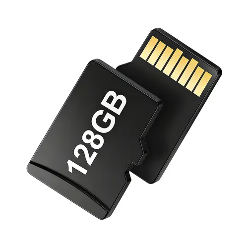 NUISK 128GB Ultra-Large Capacity Micro Memory Card - High-Speed Reading and Writing, Waterproof, Shockproof, X-Ray Resistant, Auto Error Repair, Plug-and-Play, Data Security, Wide Compatibility for Digital Cameras, Drones (Outdoor Shooting Accessory)
