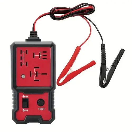 12V/24V Car Relay Tester Battery Checker Multifunctional Diagnostic Tool for Professional Vehicle Repair & Truck Essentials, Car Maintenance, Testing, Durable Construction,back to school,back to school haul,sohochic