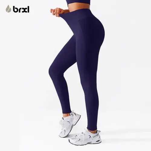 BRXL BrxlGrit  Seamless High Waisted Tummy Control Yoga Pants Long Pants Gym Outfits Women Sports Tight Comfortable Fit Versatile Style for Gym Workout Four Season Leggings Spring Edition-LOVE,back to school,back to school haul,sohochic