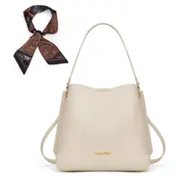 Montana West Medium Hobo Purse for Women 3 Compartment Bucket Shoulder Bag with Crossbody Strap Fashionable Versatile Purse